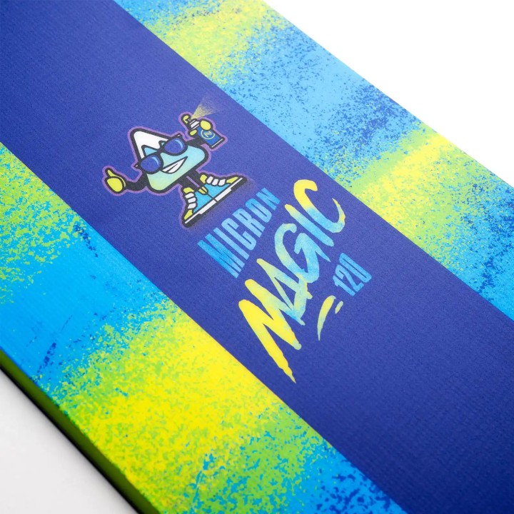 Nidecker Micron Magic Snowboard Topsheet Detail